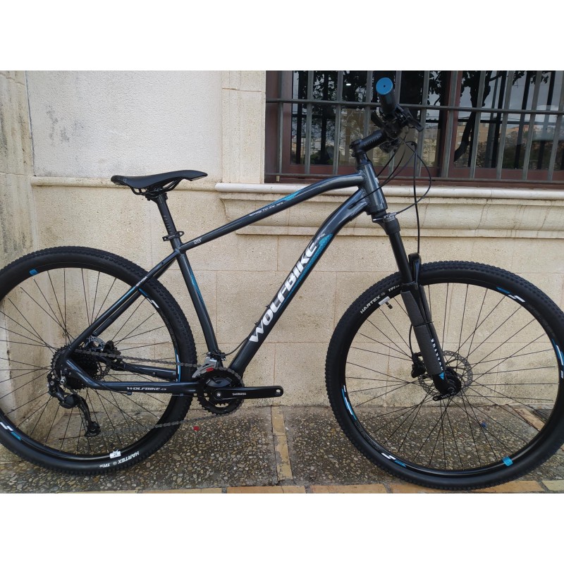 BICICLETA(NUEVA) WOLFBIKE STYGIA GRIS-GRAFITO 29''