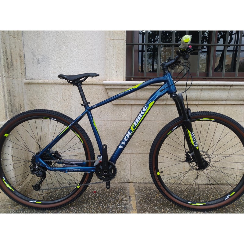 BICICLETA(NUEVA)WOLFBIKE STYGIA AZUL-MARINO 29''