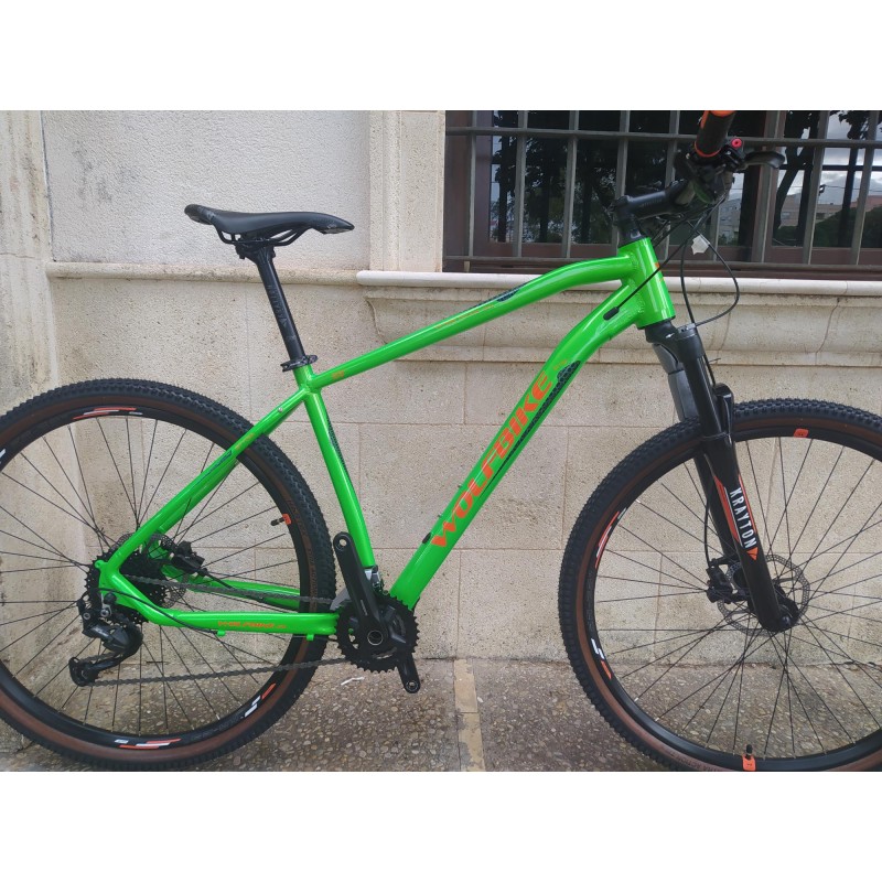 BICICLETA(NUEVA) WOLFBIKE STYGIA  VERDE LIMON 29''