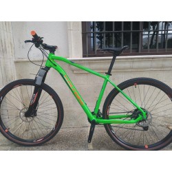 BICICLETA(NUEVA) WOLFBIKE STYGIA  VERDE LIMON 29''